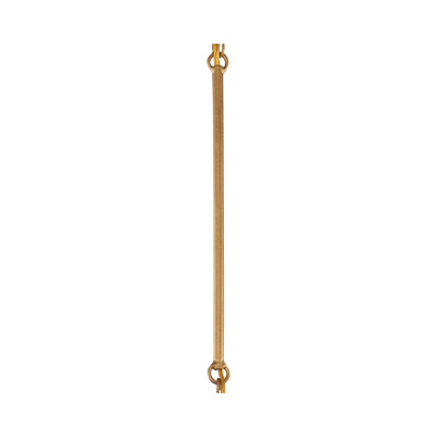 12 "(6) tiges d'extension de feuille d'or antique