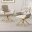 Avakate 46cm H Velvet Upholstered Metal Armchair-960593782-978489963
