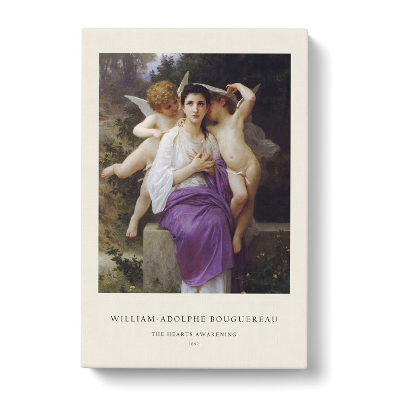 Angel by William-Adolphe Bouguereau - Wrapped Canvas, 60cm H x 40cm W x 3cm D