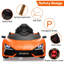 Voiture électrique 12V pour enfants, voiture électrique sous licence Lamborghini Revuelto-105708420