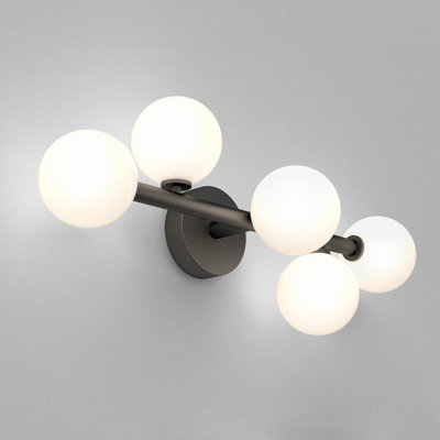 Meuble-lavabo moderne Bloom, noir