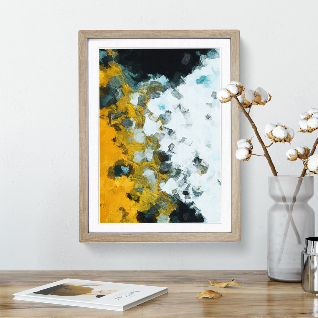 The Beat Goes On Abstract - Single Picture Frame Painting