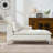 55" Upholstered One Arm Chaise Lounge Chair with Adjustable Headrests And Lumbar Pillow-1006359852