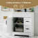 Breonica 30" Single Bathroom Vanity with Ceramic Sink Top, Zinc Alloy Faucet, Soft-Close Doors
