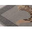 Rug & Kilim’S Distressed Tiger Rug In Gray With Beige And Chocolate Pictorial