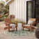 Arneshia Geometric Indoor/Outdoor Area Rug