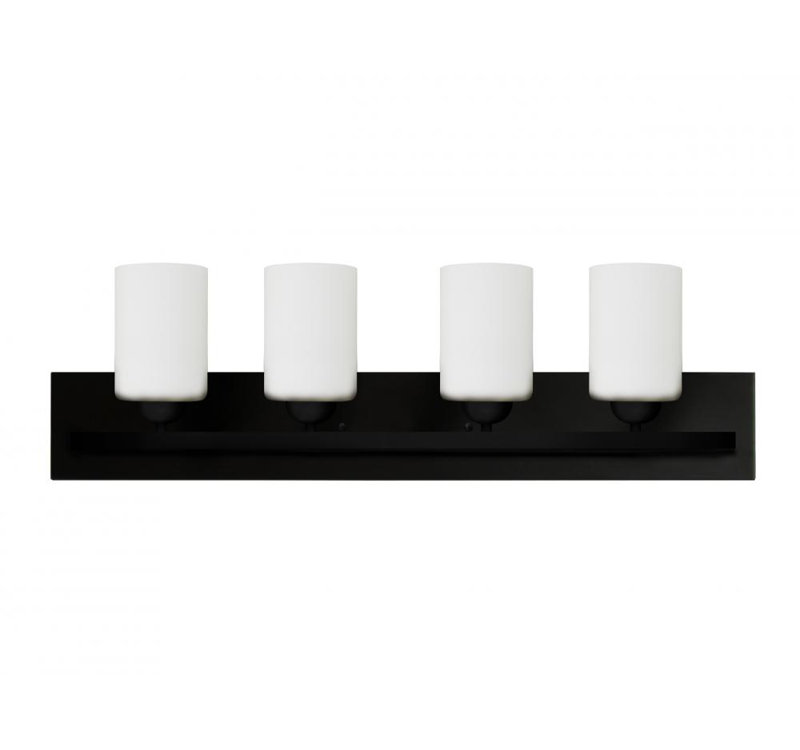 Éclairage pour meuble-lavabo à intensité variable Aimilia, Acier, 4