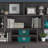 Office 500 3 Piece Executive Desk Office Set-467363633