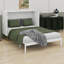 Lit escamotable avec pieds en fer, design moderne-1192905864