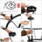 12-Light Oversize 40" 2-tier Wagon Wheel Chandelier