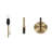 Madalyne Two Tone Pull-chain Table Lamp