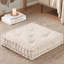 Coussin de sol carré en polyester 20 po x 20 po Azan-62649336-80320328