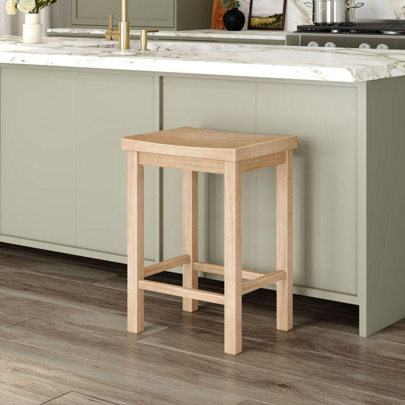 Hauteur du comptoir du tabouret (24 po), Blond, Tabouret de comptoir (siège d’une hauteur de 24