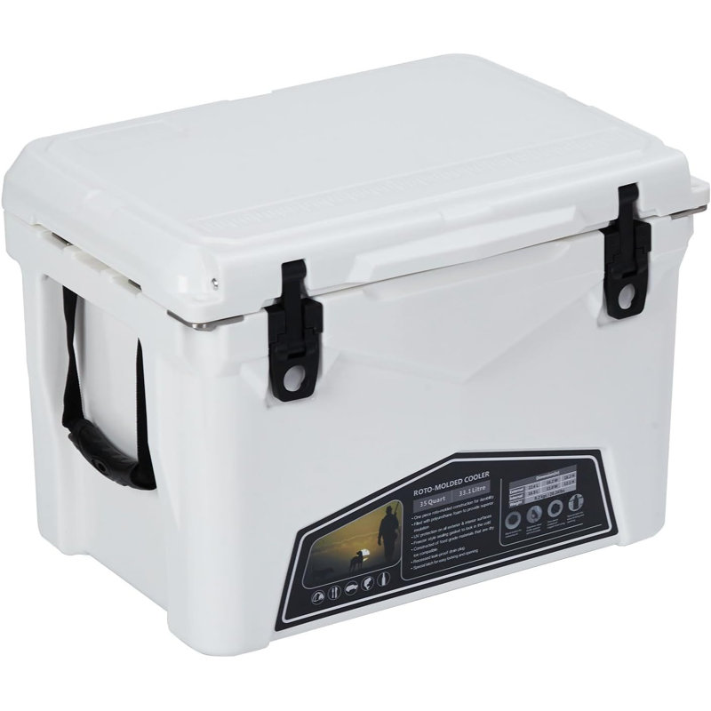 Dakota Fields 35L Handheld Cooler, White