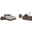 Silver Birch Bedroom Set With Double Dresser-391939650-391939652