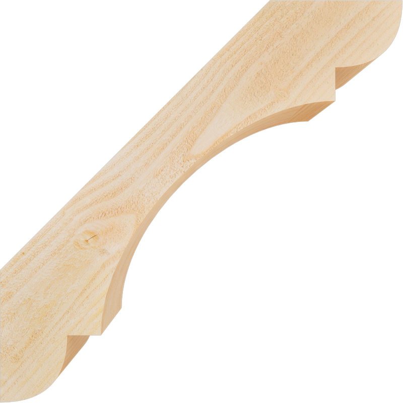 Attelle de genou olympique, Sapin de Douglas, H 24 po x l 6 po x P 24 po, Sciage brut