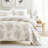 Quilt Set- Lightweight - All Season Quilted Coverlet - Distressed Bouquet-105628188-105628191