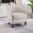 Upholstered Stripe Barrel Chair