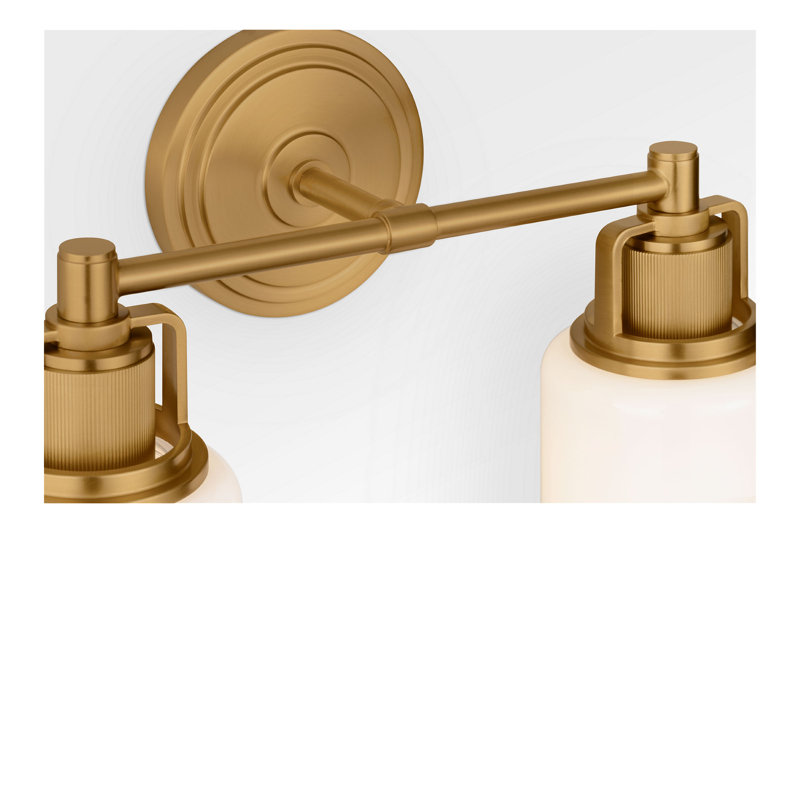 Ashford Bath, 10.25" H x 13.5" W x 5.5" D, Burnished Brass