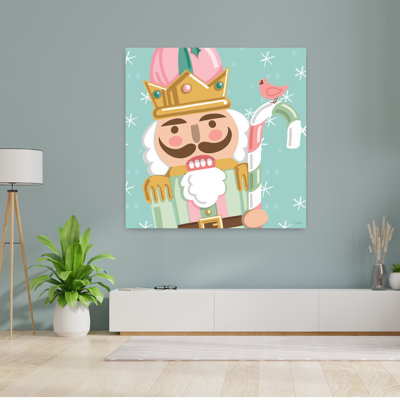 Festive Christmas, art contemporain abstrait pastel
