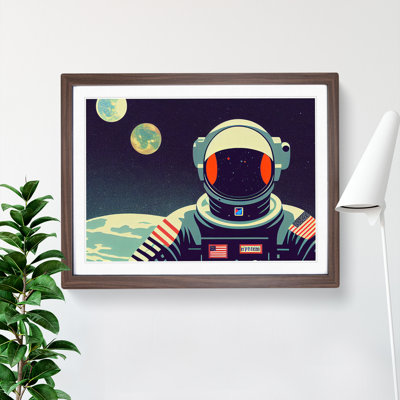 Solo Astronaut - Framed Print