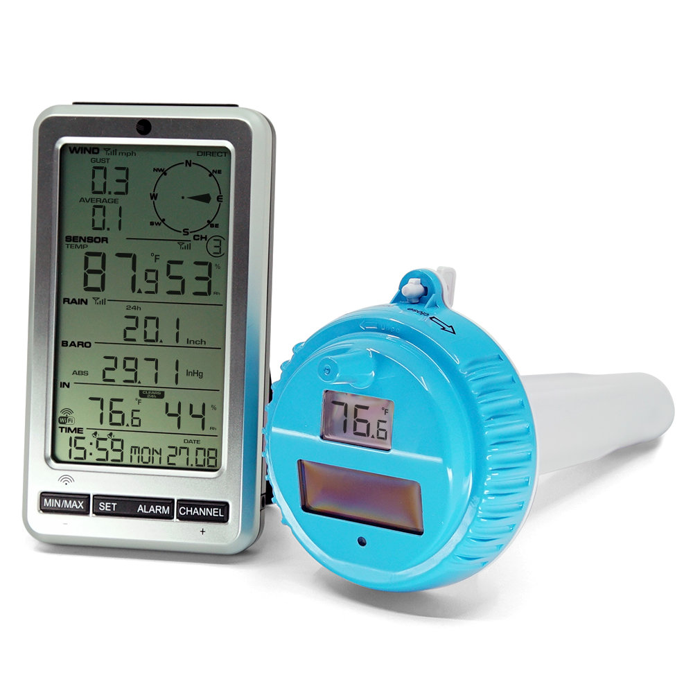 Ambient Weather Weather Smart Floating Thermometer With Remote 