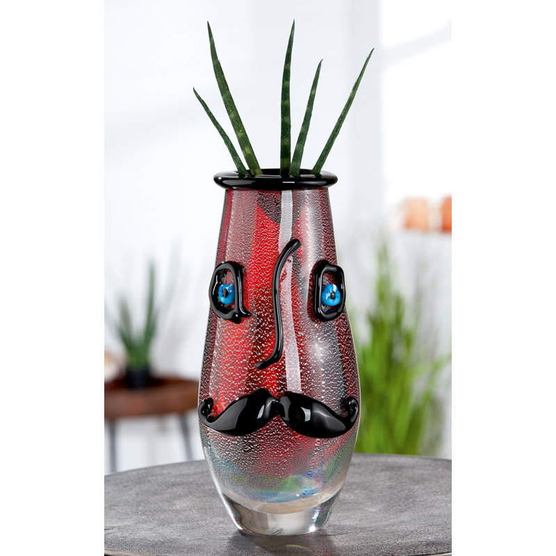 Schnecksville Handmade Glass Table Vase