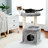 Dzaraldas 27'' H Cat Tree-1374756696