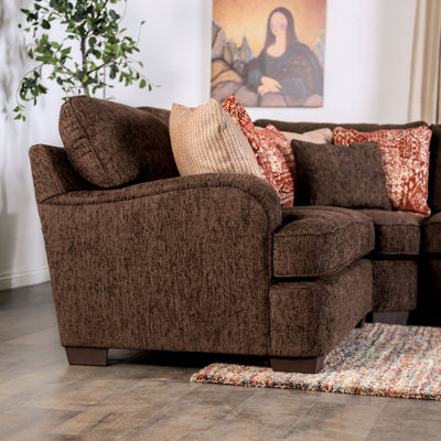 Araujo Upholstered Curved Sectional Symmetrical