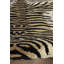Harjo Tiger Shaped Gold And Black  Accent Rug-84053365