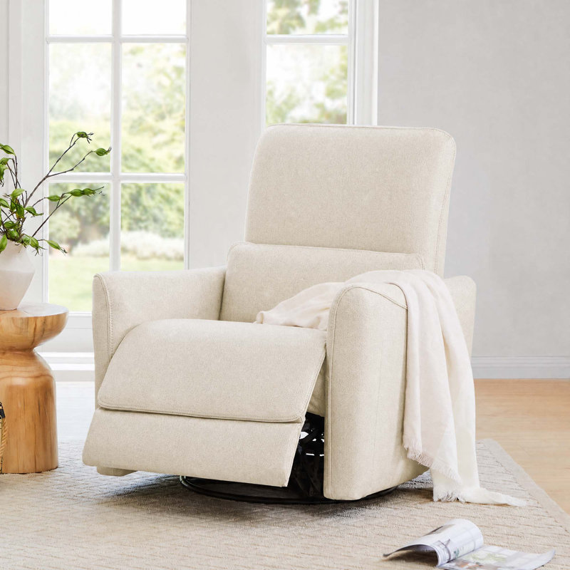 Fauteuil inclinable électrique Becki Owens for Joss & Main, Lin tissé performance Lena