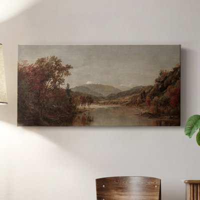 Série paysage - DCCXCVII - Toile tendue avec châssis - Prêt à accrocher