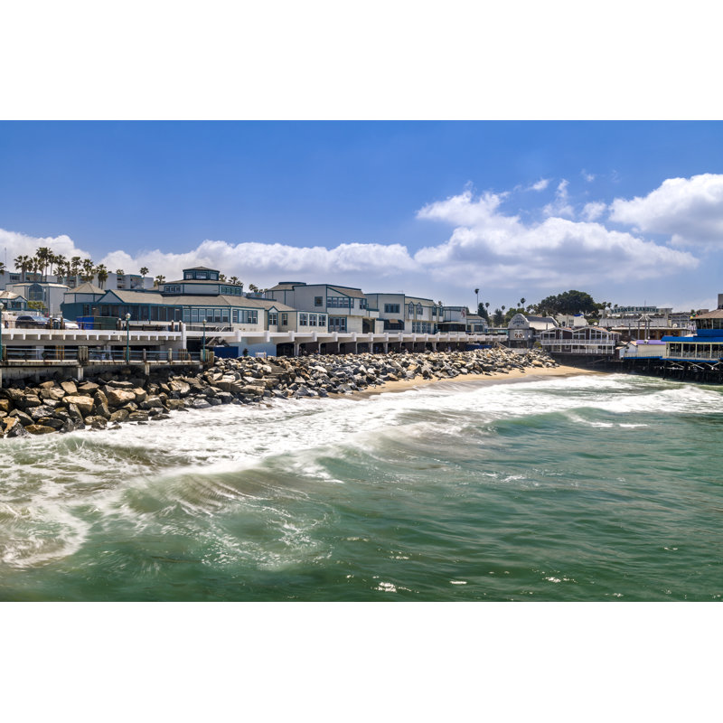 Redondo Beach Waterfront - Photographie sur toile tendue, L 12 po x H 8 po