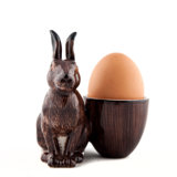 Egg Cup - With - Rabbit - Hare