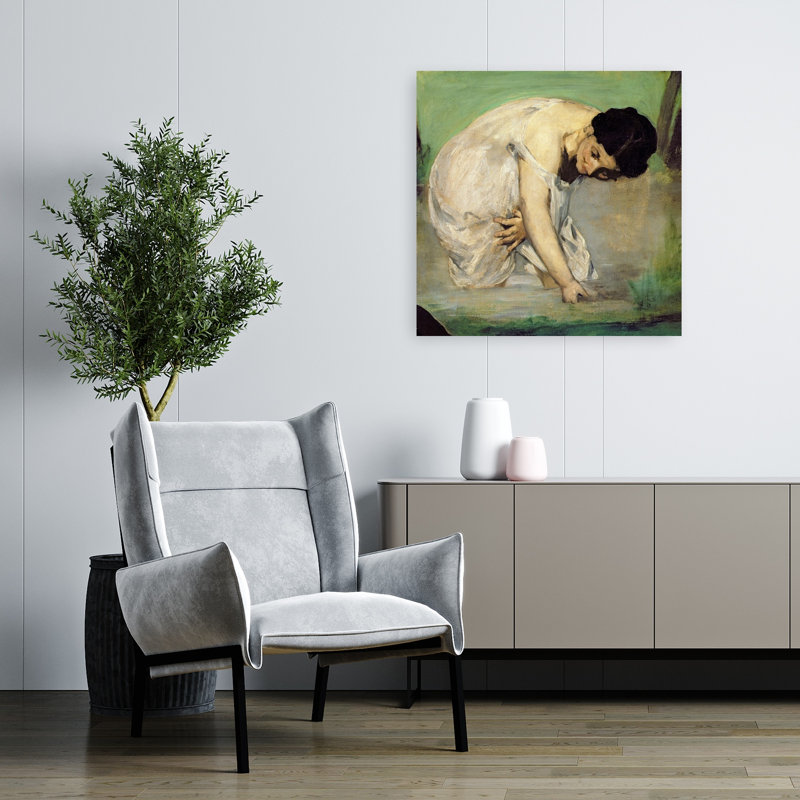 Déjeuner sur l'Herbe, 1863 Impression d'art mural contemporain abstrait impressionniste, H 32 po x l 32 po