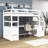 Helmuts Kids Loft Bed with Drawers-393009061-393009063