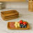 8" Individual Rectangular Serving Trays, Set Of 4