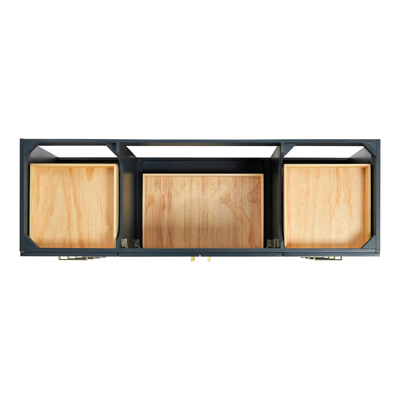 66'' Single Bathroom Vanity Base Only, Midnight Blue