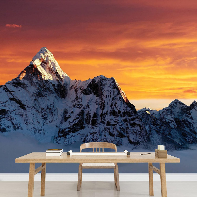 Panneau mural AMA Dablam on the Way to Everest, L 100 po x l 144 po