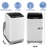 2.4 cu. ft. Portable Automatic Washer W/ 10 Programs & 8 Water Levels Selections Built-in Drain Pump-94815451