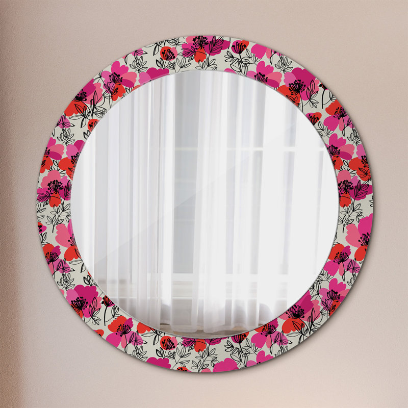 Huldar Glass Flat Wall Mirror
