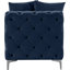 Chaise d'appoint en velours touffeté l 30 po-328442514