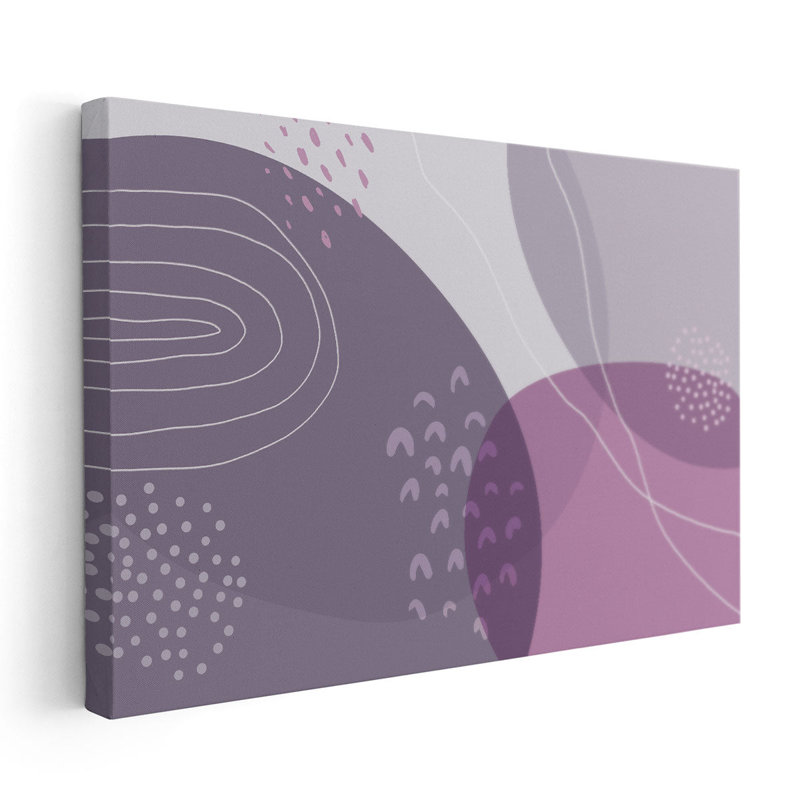 Enlightened Abstract 4 - Canvas Print Wall Art, 32" H x 48" W