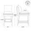  Ensemble de 2 tabourets de comptoir rembourrés Brinley-115747953