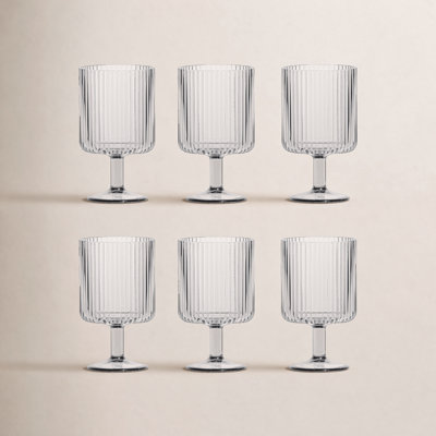 Laya Ribbed Goblet