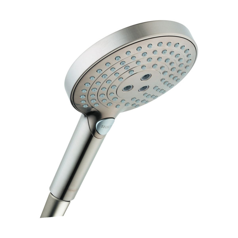 Type de pomme de douche Raindance avec AirPower, Nickel brossé, 2,0 gallons par minute