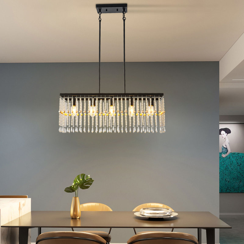 Lustre en cristal 5 lumières