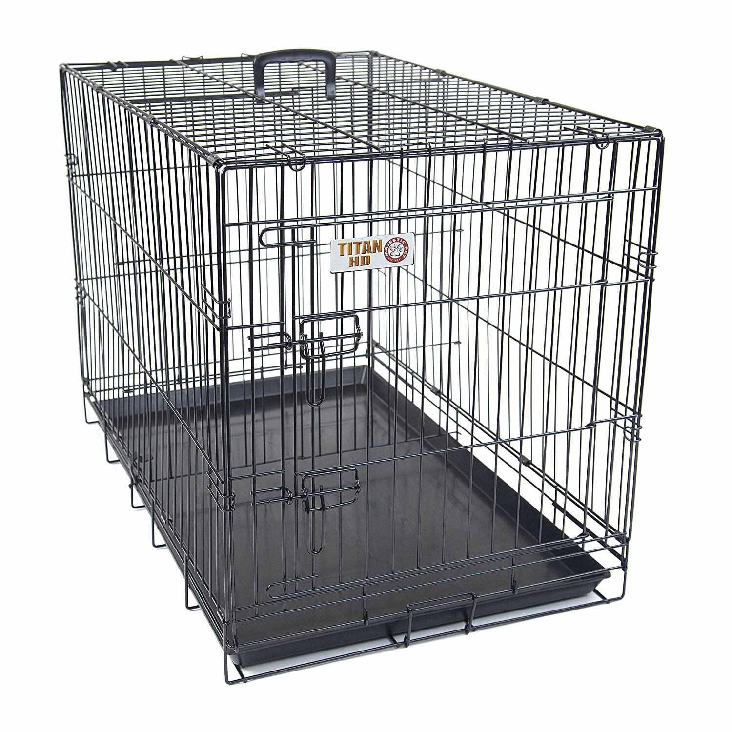 Majestic Pet Products Single Door Folding Pet Crate & Reviews 