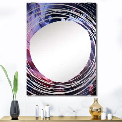 Miroir mural Pancho - Abstract Spirals MIR137999
