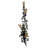 Vinca Vine Iron Armed Sconce